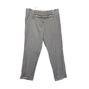 Anthropology Leisdottier Nautical Women’s Pants 10 Sailing Coastal Vacation Boho